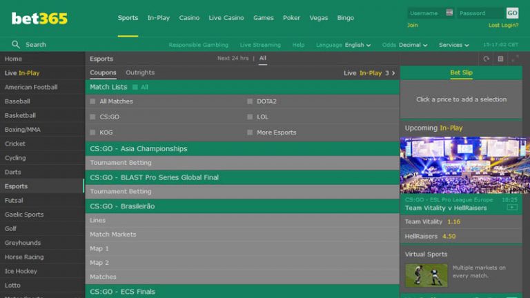 my bets not showing on bet365